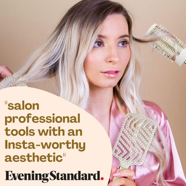 Luxury Hair Brush Gift Set for Women & Girls - Lily England 4-Piece - Image 4