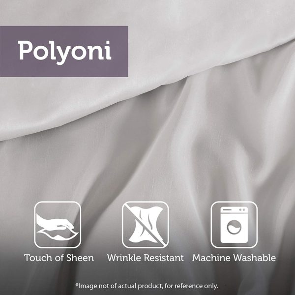 Madison Park Essentials Room in a Bag Faux Silk Comforter Set - Luxe - Image 7