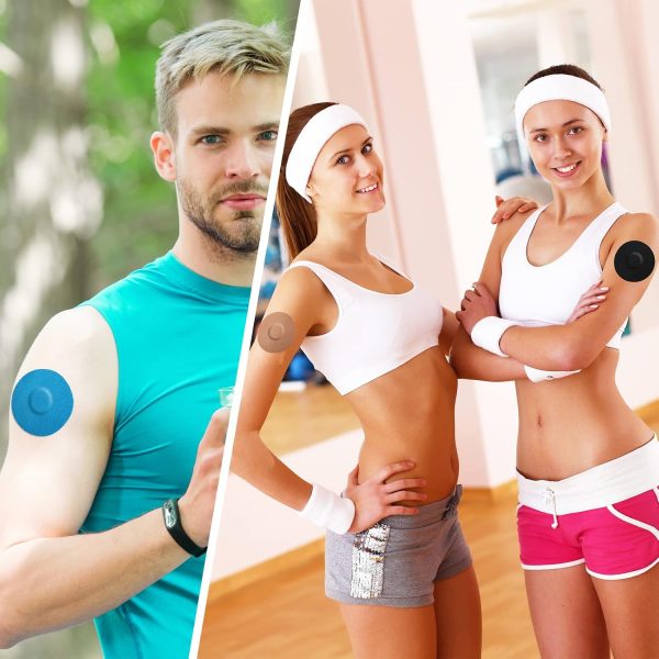 80 Pcs Adhesive Patch Color Sensor Covers, Continuous Glucose Monitor - Image 6