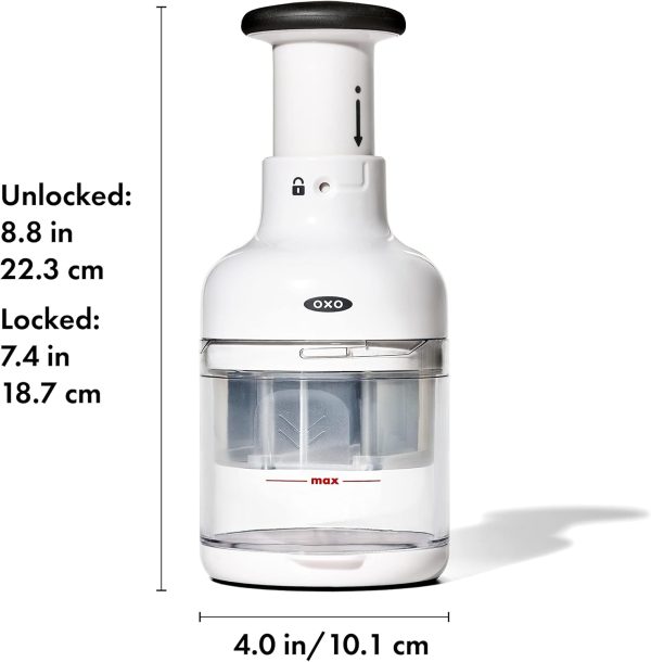 OXO Good Grips Vegetable Chopper, White - Image 6