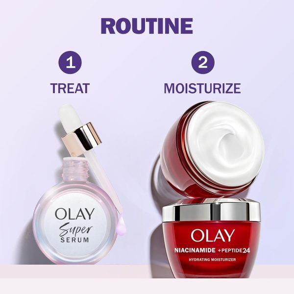 Olay Super Serum 50mL (1.7 oz) with Niacinamide, Vitamin C, Collagen - Image 6