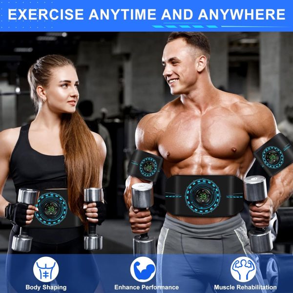 ABS Stimulator, Muscle Machine Workout Equipment, Ab Toning Belt Muscle - Image 2