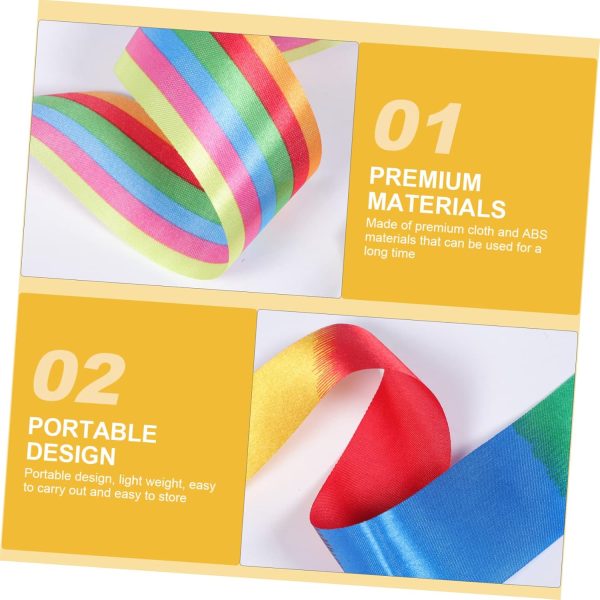 BESPORTBLE 4 Pcs Gymnastics Ribbon Gymnastics Streamer Ribbon Dance Prop - Image 8