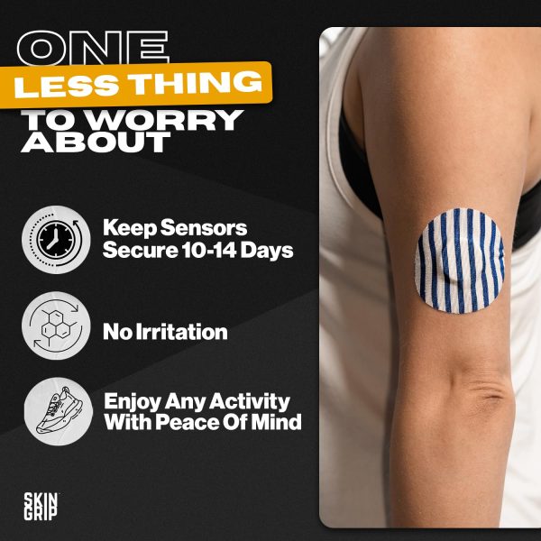 Skin Grip Adhesive Patches for Libre 2 CGM – Classic Pack, Waterproof & - Image 5
