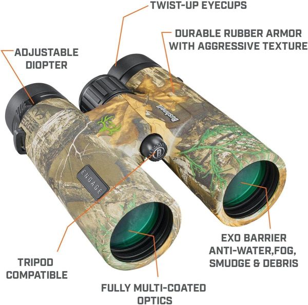 Bushnell Engage X 10x42mm Binoculars, IPX7 Waterproof and Lightweight - Image 8