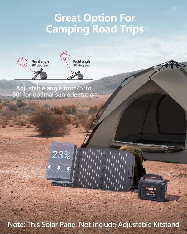 MARBERO Solar Panel 30W Foldable Portable Solar Charger, IP65 Solar Panels - Image 4