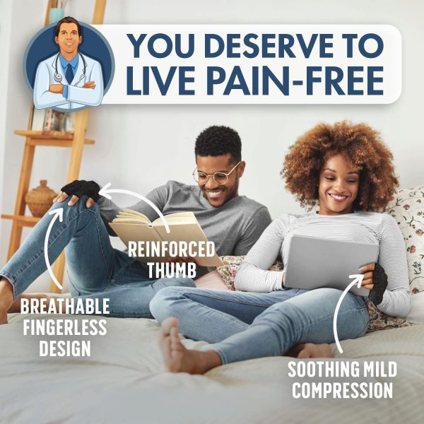 Dr. Frederick's Original Arthritis Compression Gloves for Women & Men - - Image 3