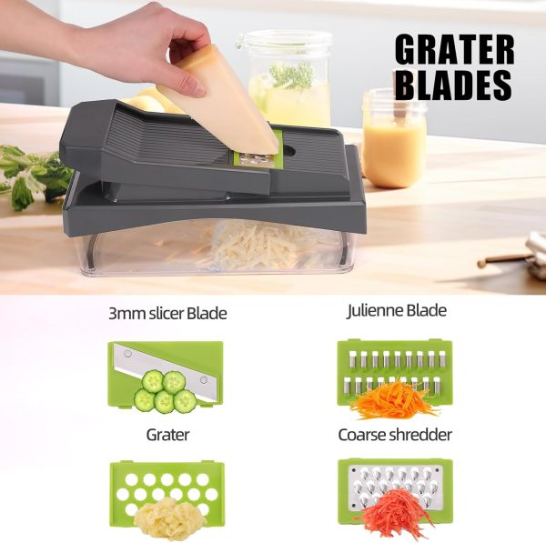 Vegetable Chopper, Cheese Slicer, Food Chopper, Veggie Chopper, Onion - Image 5