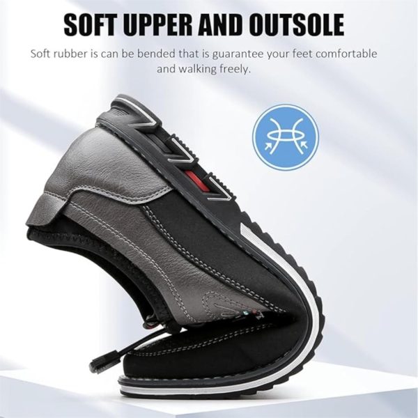 Mens Dress Shoes Casual Oxfords Lace-Up Lightweight Formal Business Shoes - Image 5