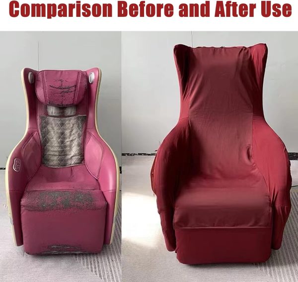 FBKPHSS The New Full Body Shiatsu Massage Chair Cover Wear-Resistant - Image 2