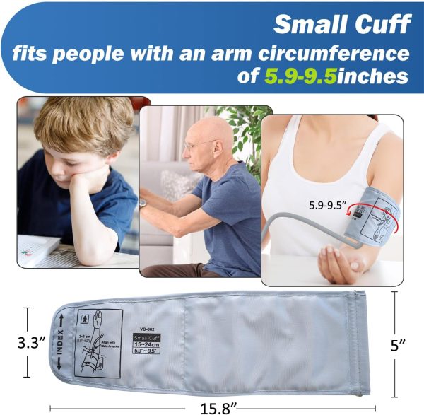 Pediatric Blood Pressure Cuff - Tailored for 5.9’’-9.5’’ (15-24CM) Arm - Image 4