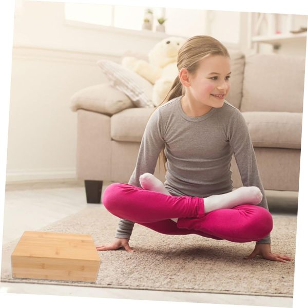 1pc Cork Foam Brick Natural Yoga Mat Board Pilates Yoga Accessories Hugger - Image 7
