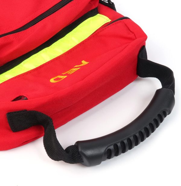 First Aid Bag AED Medical Bag 1st Aid Bag Empty Rescue Defibrillator Bag - Image 6
