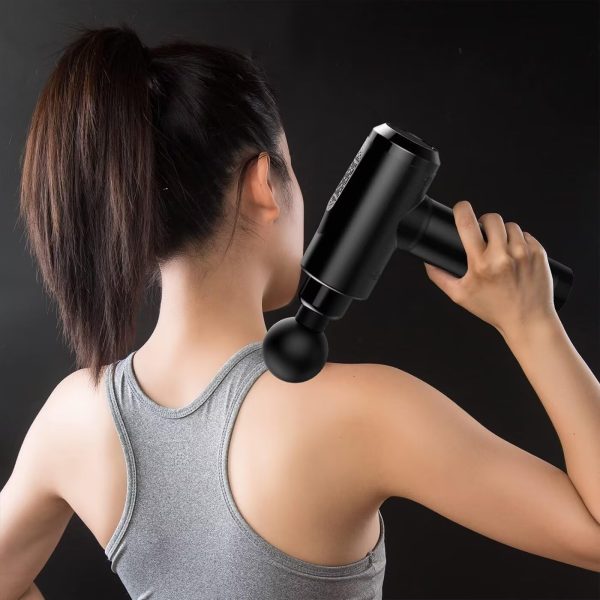 Massage Gun Deep Tissue Percussion Handheld Body Back Muscle Massager with - Image 6
