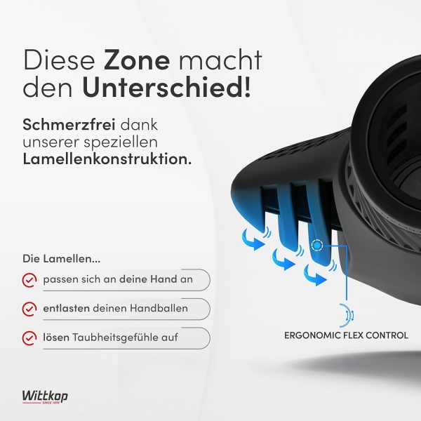 Wittkop Bike Grips with Innovative 3-Zone Design Made in Germany I - Image 4
