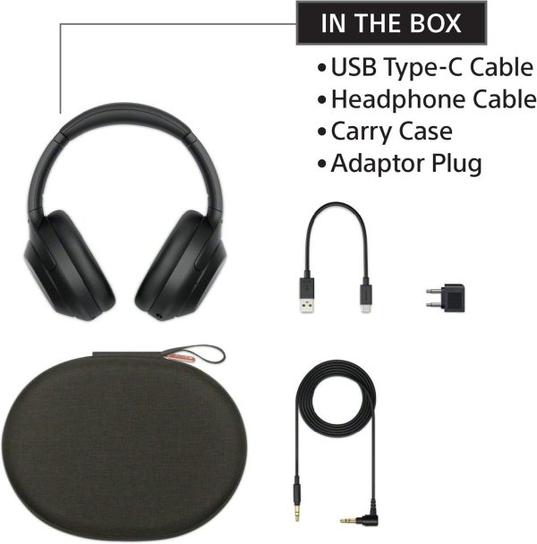 Sony WH-1000XM4 Wireless Premium Noise Canceling Overhead Headphones with - Image 9