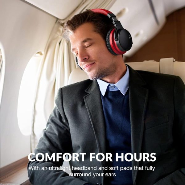 MOVSSOU E7 Active Noise Cancelling Headphones Bluetooth Headphones Wireless - Image 5