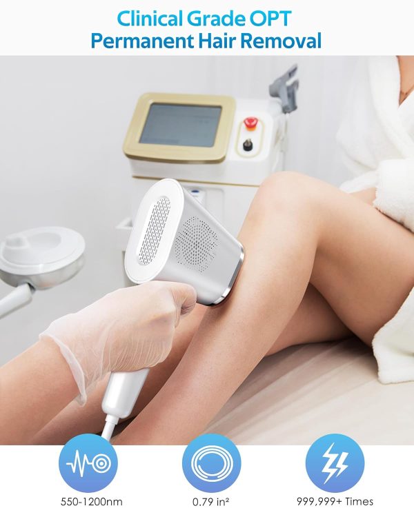 TMOMT OPT Laser Hair Removal Device Permanent, At Home IPL Hair Removal Pro - Image 3