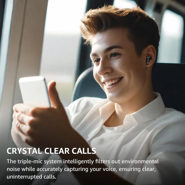 TOZO Hybrid Active Noise Cancelling Wireless Earbuds, 6 Mics Smart Noise - Image 8