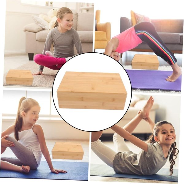 1pc Cork Foam Brick Natural Yoga Mat Board Pilates Yoga Accessories Hugger - Image 8