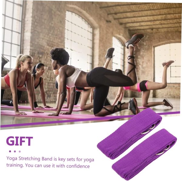 2pcs Yoga Strap Gymnastics Accessories for Gymnastic Stuff Thick Yoga Mat - Image 9