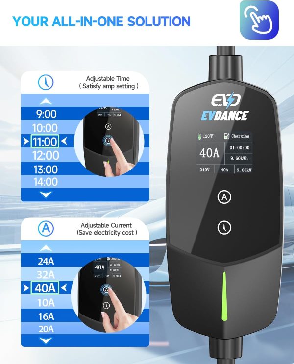 Level 2 EV Charger for Home - 40Amp EV Charger Level 2 NEMA 14-50 EV - Image 3