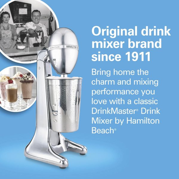 Hamilton Beach DrinkMaster Electric Drink Mixer, Restaurant-Quality Retro - Image 7