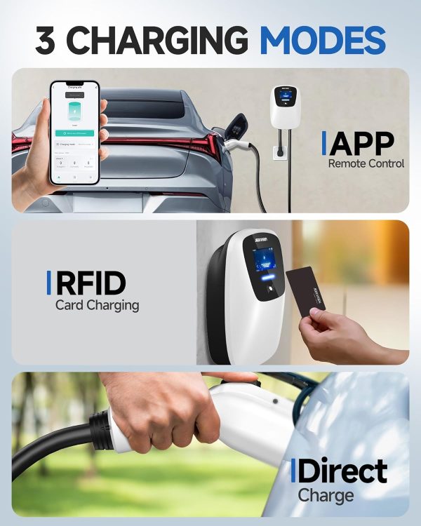 Level 2 EV Charger 48Amp 240V NEMA 14-50 Plug: Electric Vehicle Charging - Image 2