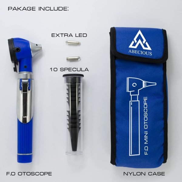 Mini Otoscope Ear Infection Diagnostic Device Ear Scope with Light Pocket - Image 7