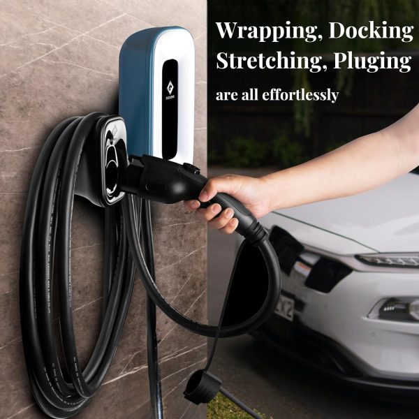 EV Charger Level 2, Ultra Compact, Up to 50 Amp Charging Station for Home, - Image 7