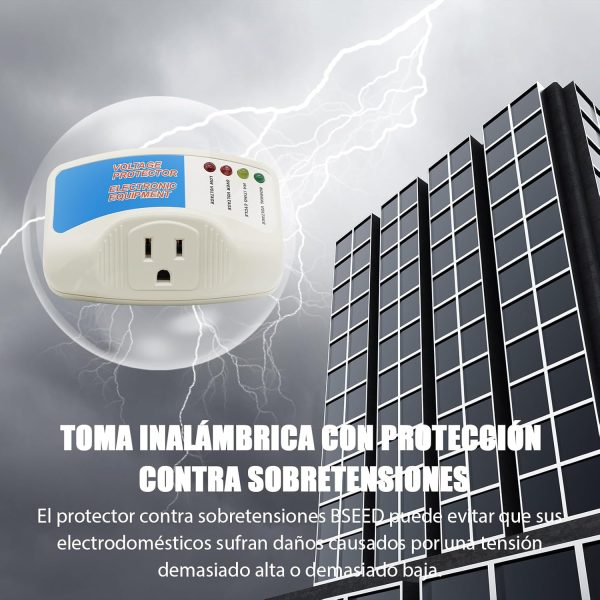BSEED Surge Protector Home Appliance,Single Outlet Power Voltage - Image 4