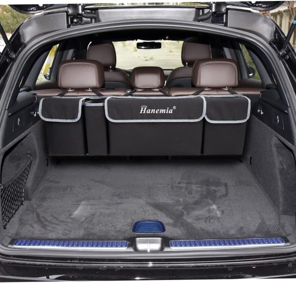 Car Trunk Organizer and Storage, Backseat Hanging Organizer for SUV, Truck, - Image 7