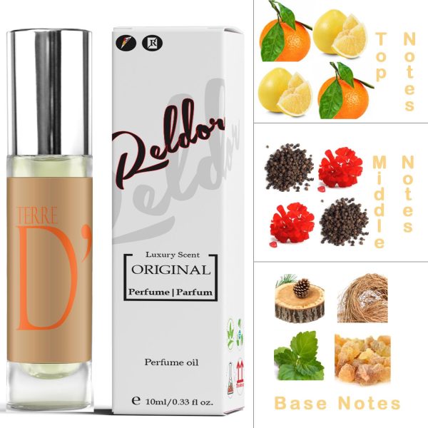 Cologne for Men, Luxury Men's Roll-On Perfume - Spicy Woody Notes with - Image 6