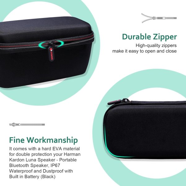XANAD Hard Case Compatible with Harman Kardon Luna Portable Bluetooth - Image 5