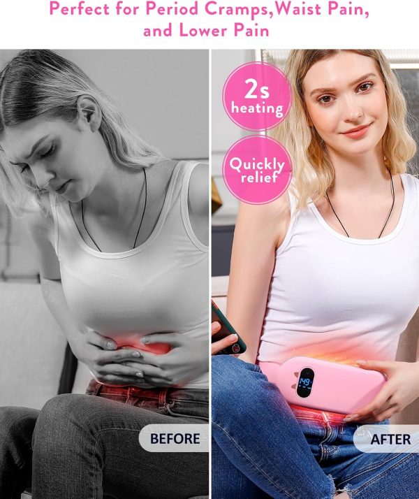 Portable Heating Pad for Period Cramps: FSA HSA Eligible Cordless Menstrual - Image 2
