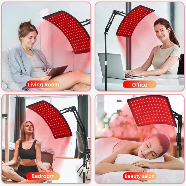 Red Light Therapy Lamp for Body, Infrared Light Therapy Lamps with Stand - Image 4