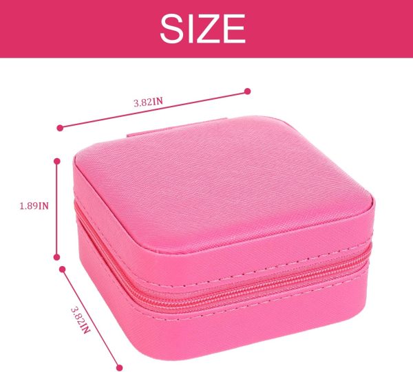 KElofoN Travel jewelry Organizer Travel jewelry case Travel Jewelry box - Image 2