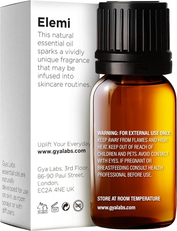 Gya Labs Elemi Essential Oil for Skin - Natural Elemi Essential Oil - Image 2