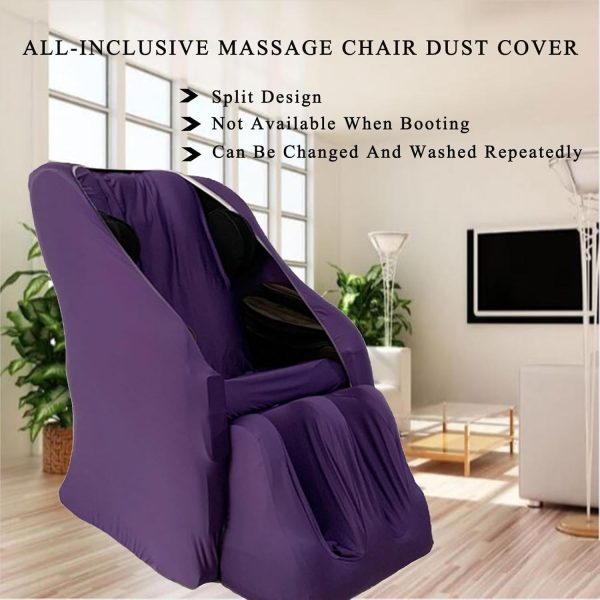Full Body Shiatsu Zero Gravity Universal Massage Chair Cover, Washable - Image 2
