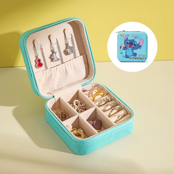 Travel Jewelry Box, Cute Mini Travel Jewelry Case, Portable Jewellery - Image 4