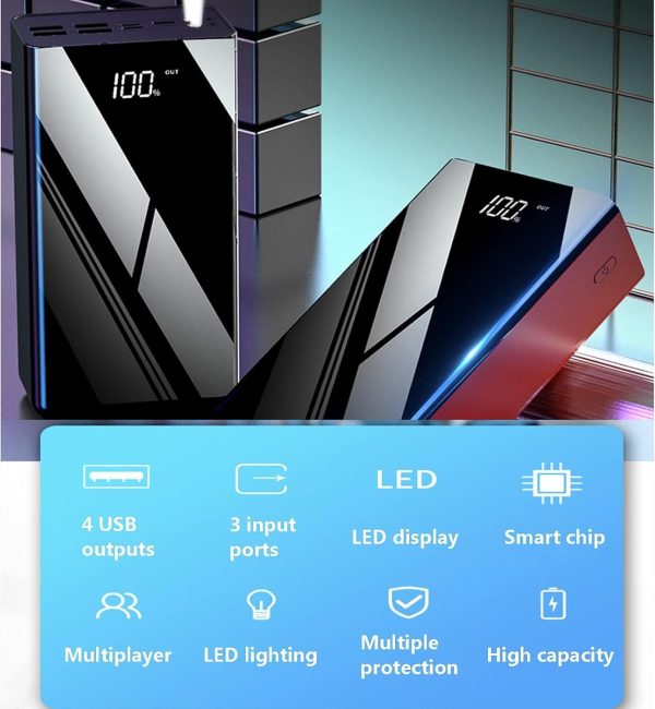 Portable Charger 50000Mah Power Bank, High Capacity Battery Pack with - Image 5