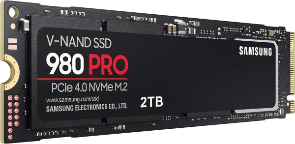 SAMSUNG 980 PRO SSD 2TB PCIe NVMe Gen 4 Gaming M.2 Internal Solid State - Image 2