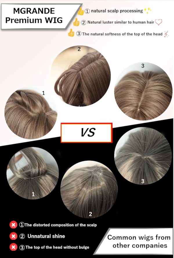 wig premium line 【 active top stylist produce 】 6 items set inner color - Image 7