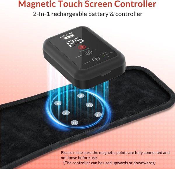 Red Light Therapy Belt, Wireless Rechargeable Infrared Light Therapy Device - Image 3
