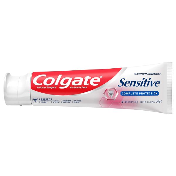 Colgate Sensitive Toothpaste, Complete Protection, Mint - 6 Ounce (Pack of - Image 7