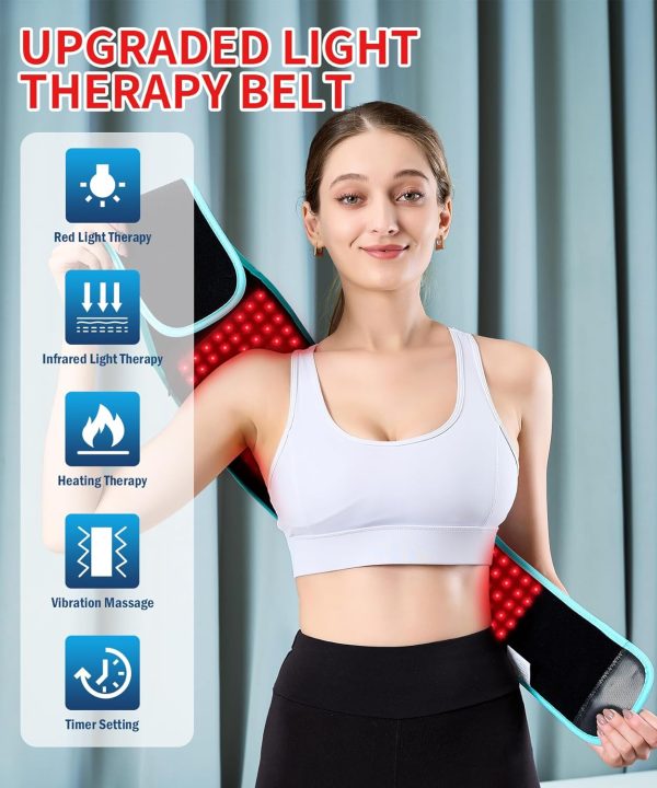 Sotion Red Light Therapy Belt with Massage-Red Light Therapy for Body&Near - Image 3