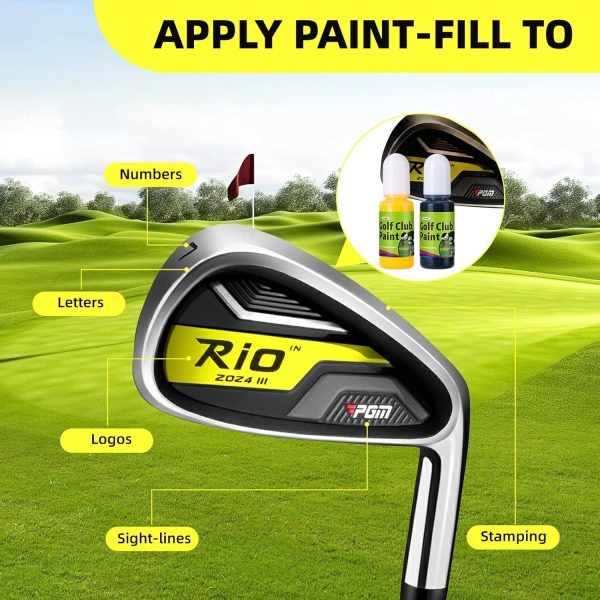 Golf Club Paint, Fill, Lettering, Customize & Renovate Your Clubs | Durable - Image 4