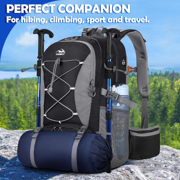 NUBILY 50L Hiking Backpack Waterproof Camping Backpack for Men Women - Image 7