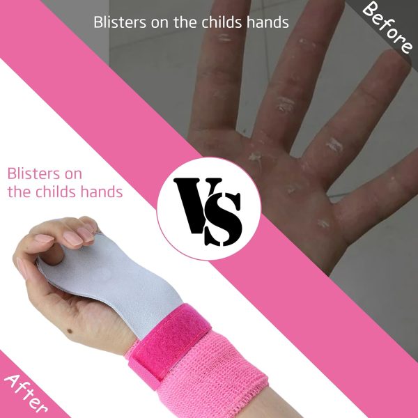 Gymnastics Hand Grips for Girls, Gymnastic Grips Gloves Gymnastic Bar Palm - Image 5