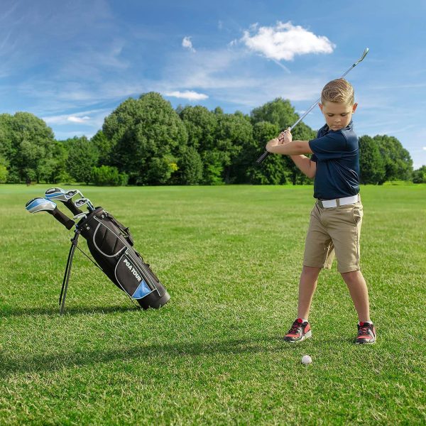 PGA Tour G1 Series Blue Kids Golf Club Set | Right and Left Handed Options - Image 9